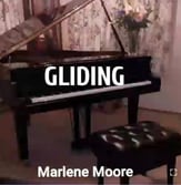 Gliding piano sheet music cover